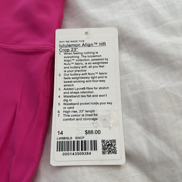 Lululemon Align HR Crop 23” - Picture 2 of 2